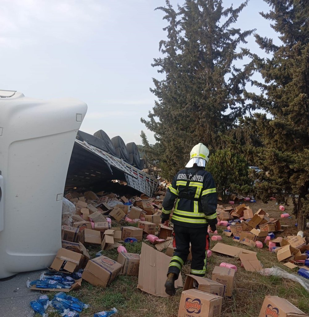 Cana değil mala geldi: Tüm malzemeler yola saçıldı