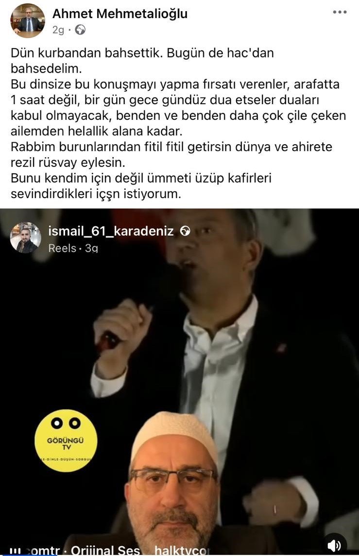 Eski Müftü Mehmetalioğlu'nun Volkan Konak sözleri siyaseti karıştırdı