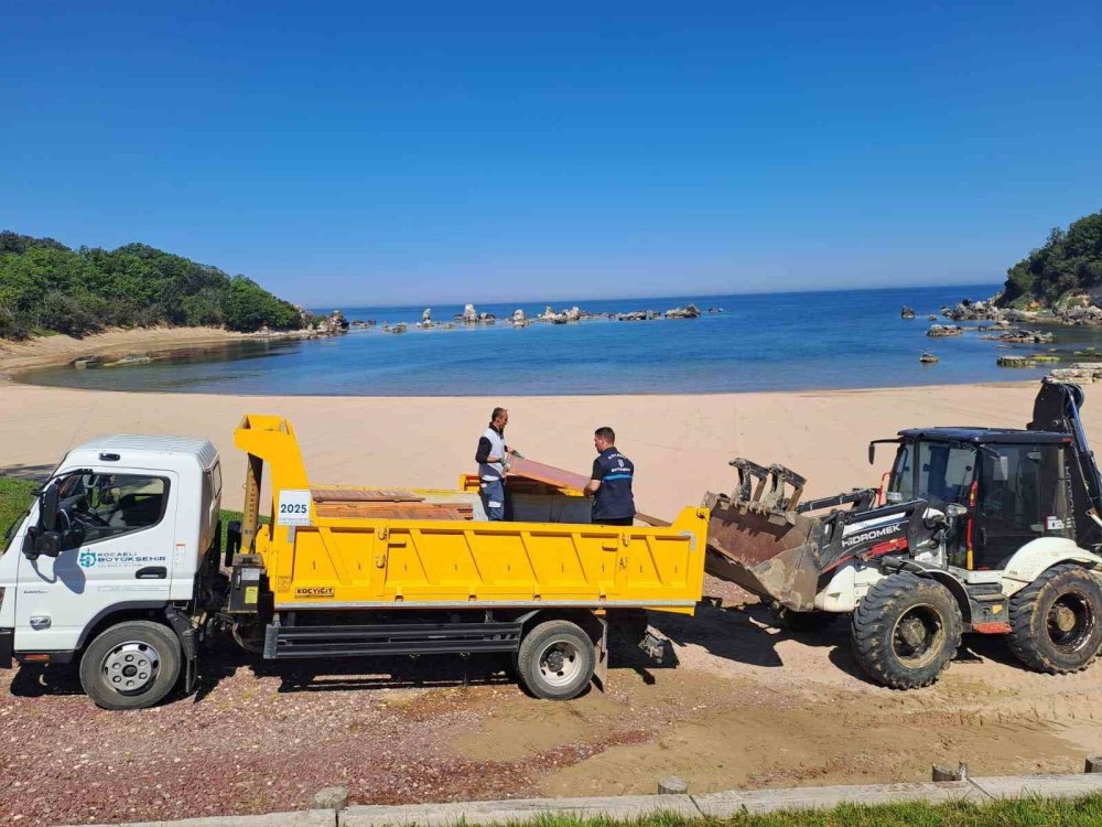 Kocaeli’nin mavi bayraklı plajları yaz sezonuna hazır