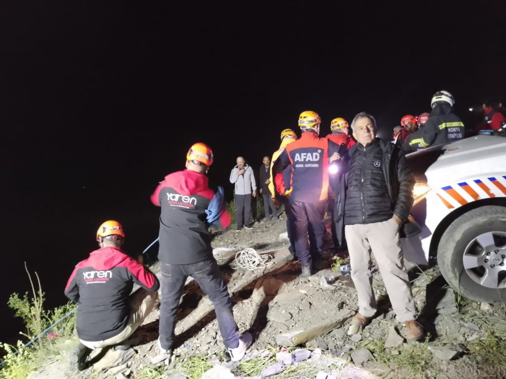 Konyalı kayıp öğretmenin acı sonu: Aracı uçurumda bulundu