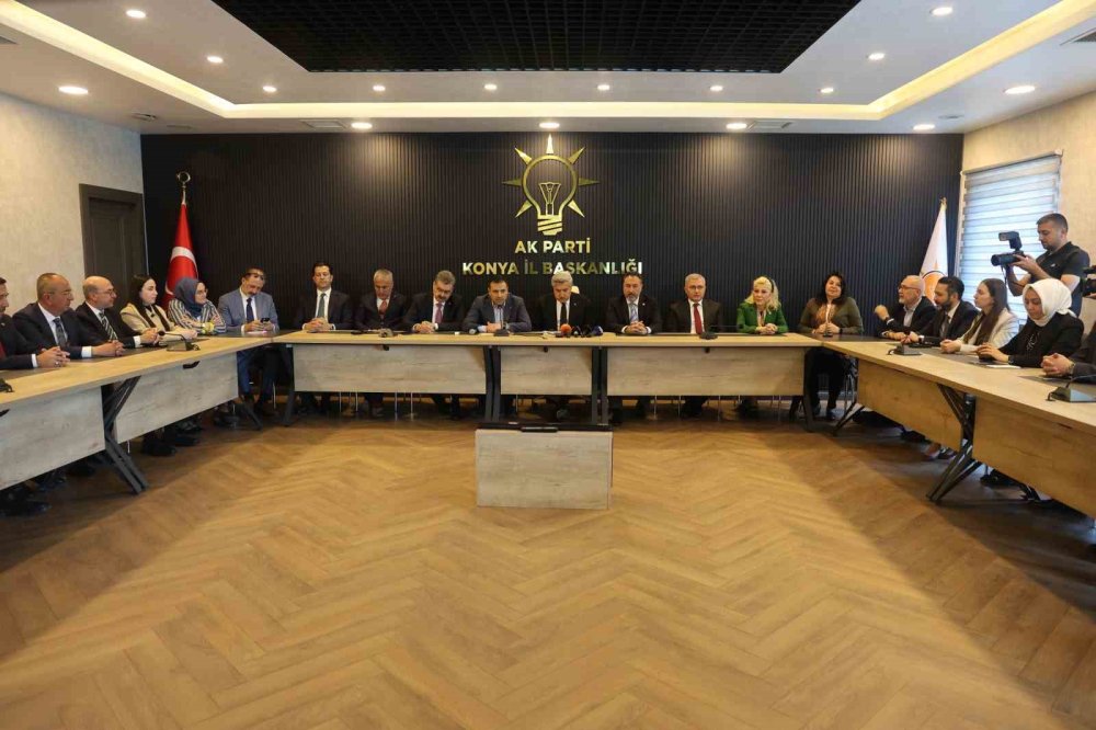 Yayman'dan Konya'da Yeni Anayasa Vurgusu