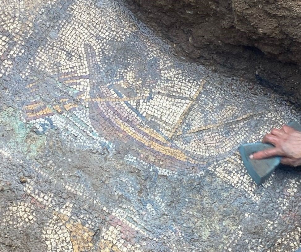 2500 Yıllık Mozaik Gün Yüzüne Çıktı: Kraliçe Nicea'nın Sarayı mı?
