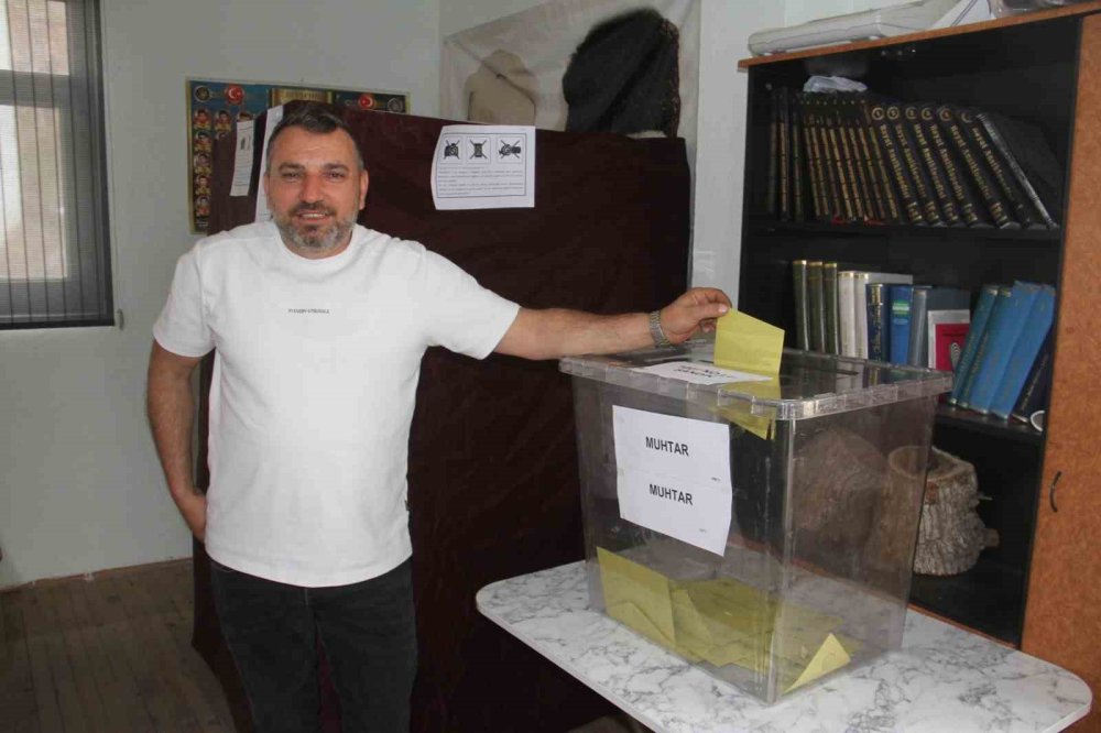 Konya’da 120 seçmenin yaşadığı mahallede 3 isim muhtarlık için yarıştı