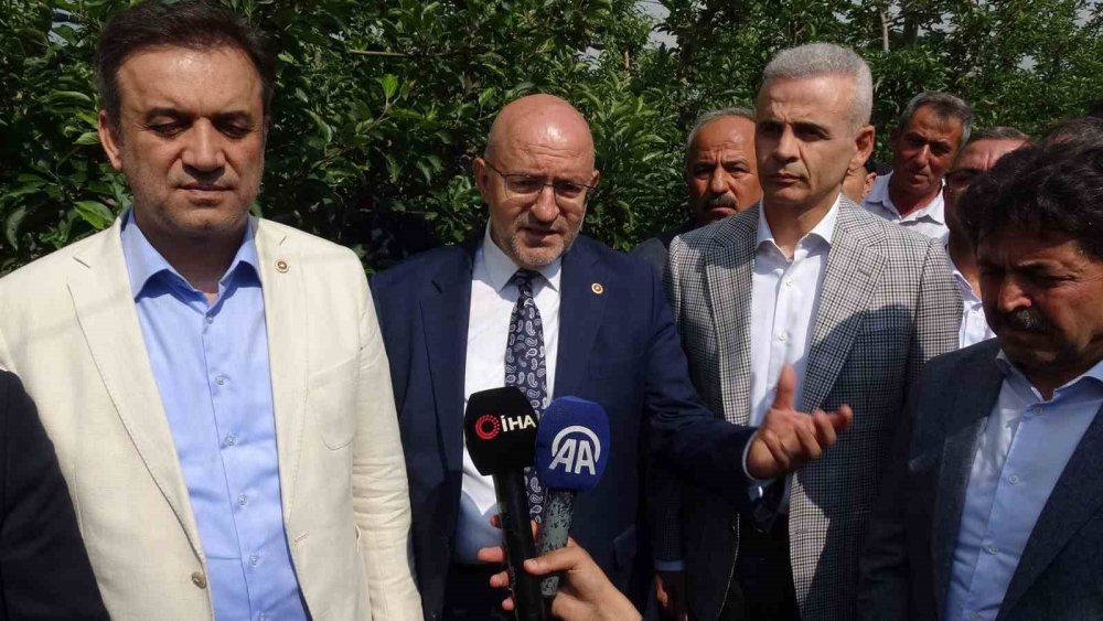 Zirai Don Komisyonu Elma Bahçelerini İnceledi