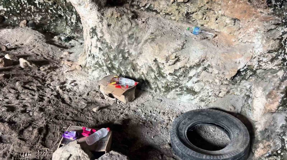 Firari hükümlü mağarada yakalandı