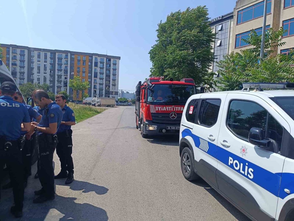 Benzin bidonuyla geldi, ortalık karıştı