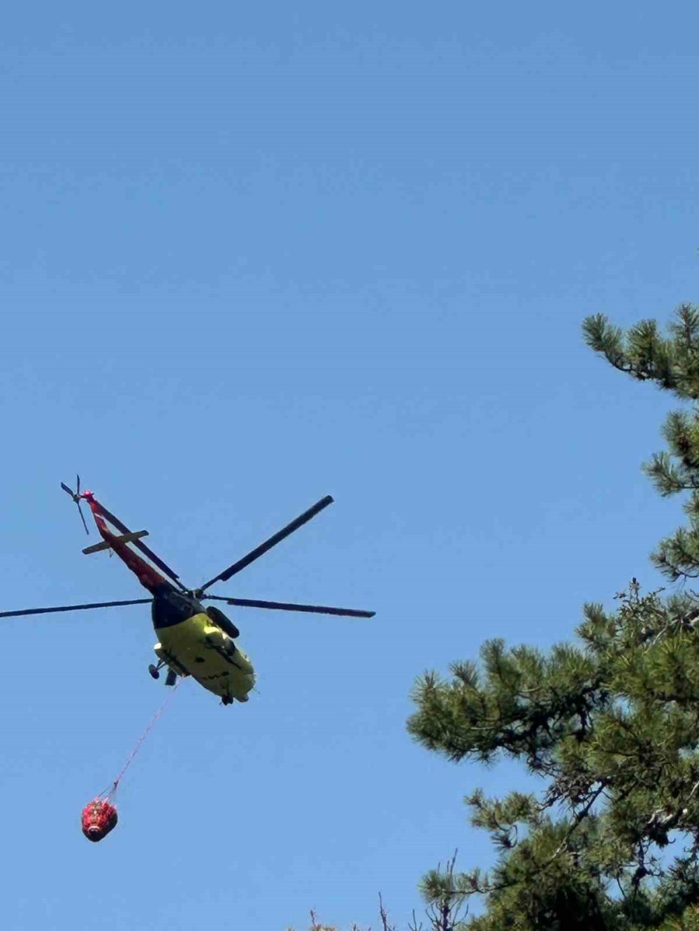 Ankara oraya aktı, orada da yangın çıktı