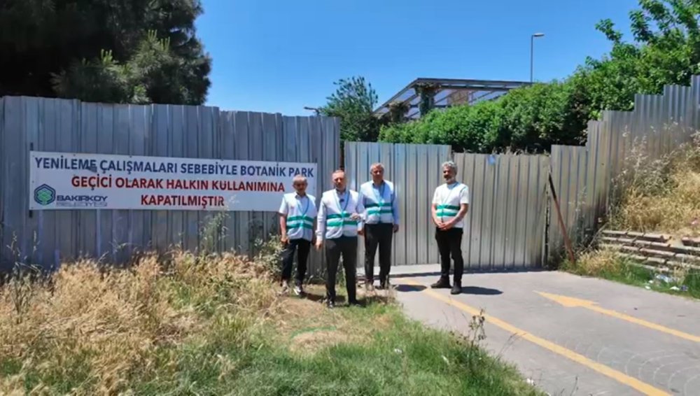 Koca park göz göre göre yok edildi