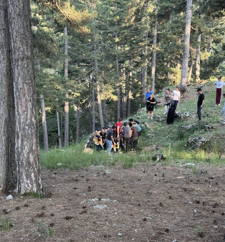 Kekik toplarken uçurumdan yuvarlandı