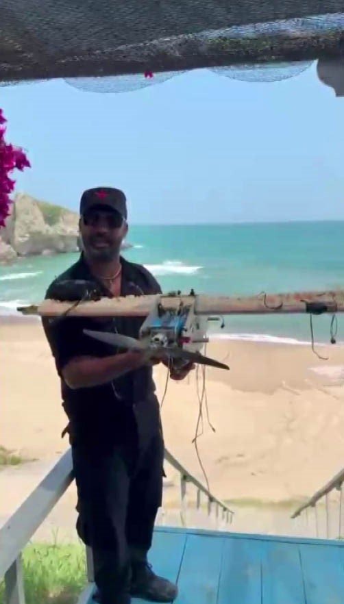 Şile sahilinde kıyıya Ukrayna yapımı kamikaze dronuna benzeyen cisim vurdu