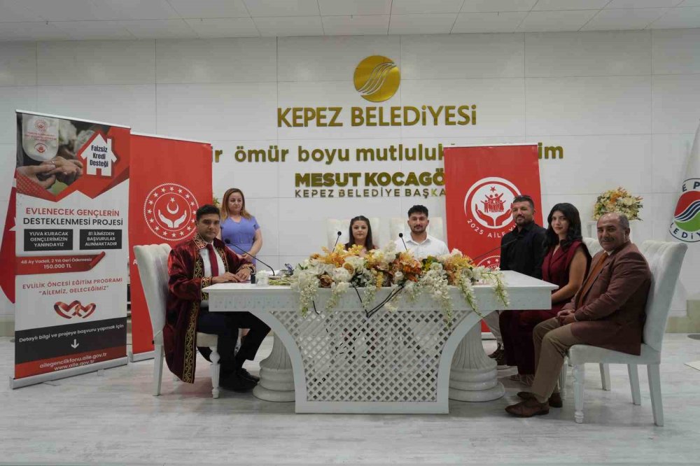 150 bin TL'yi kapıp nikah masasına oturdular