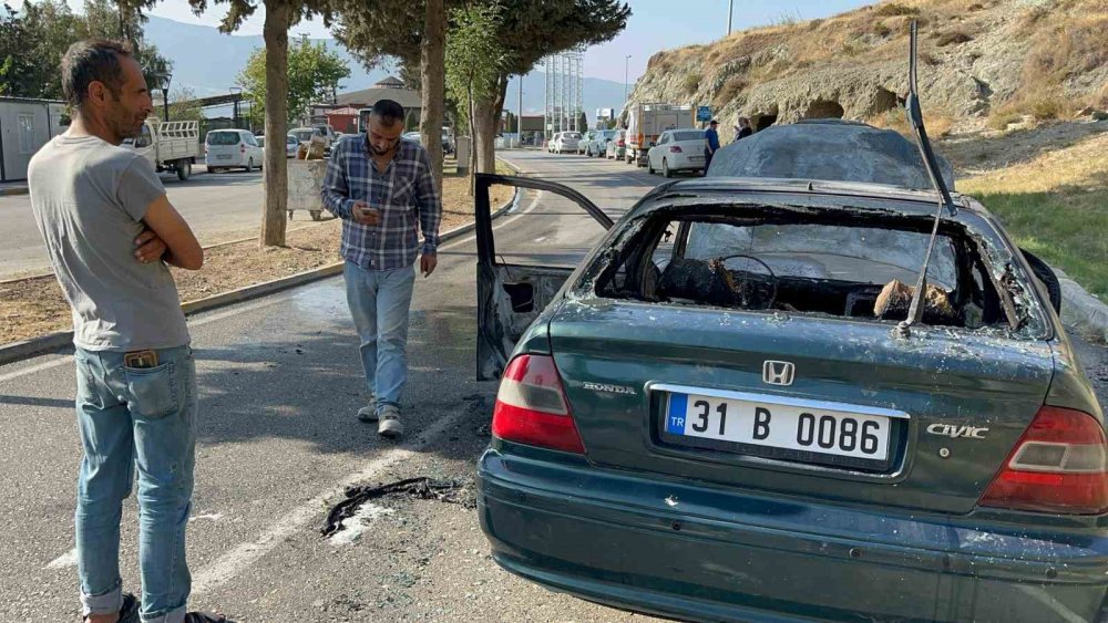20 gün önce aldı, gözlerinin önünde alev alev yandı