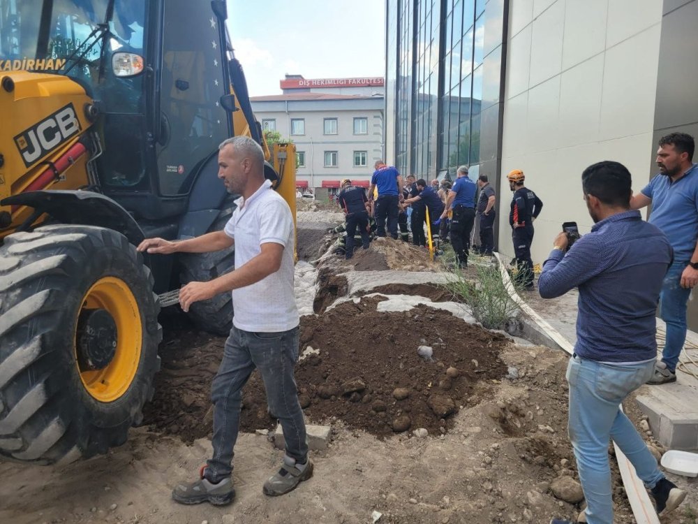 Erciyes Üniversitesi’nde Feci Olay: Sondaj Kuyusuna Düşen İşçi Hayatını Kaybetti