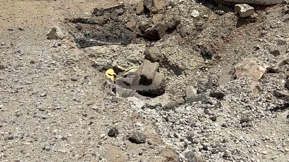 Yol çalışması hastaneyi ayağa kaldırdı