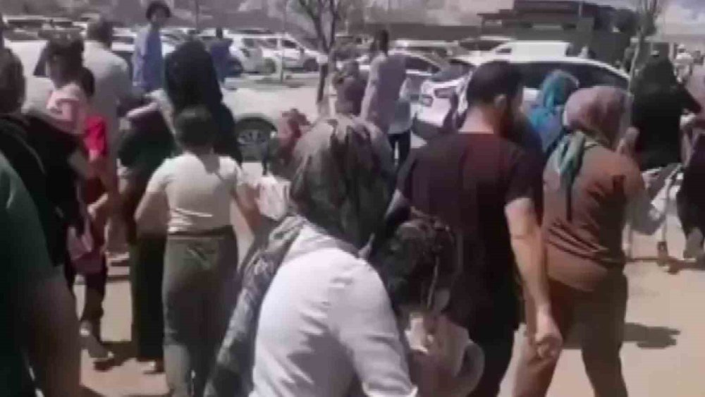 Yol çalışması hastaneyi ayağa kaldırdı