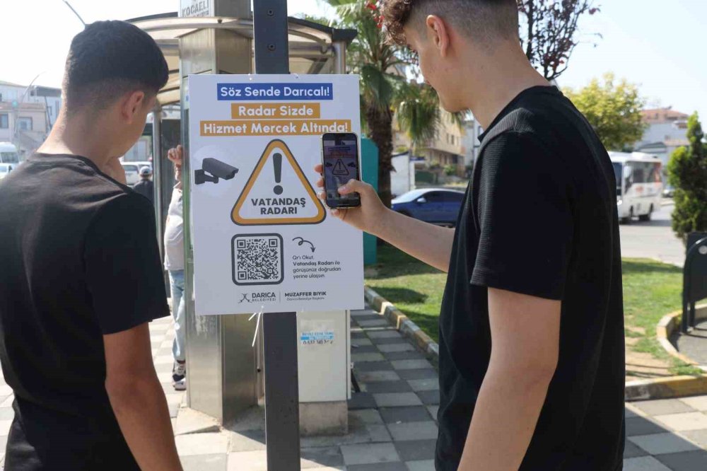 "Vatandaş Radarı" Dönemi Başladı: QR Kodla Anket