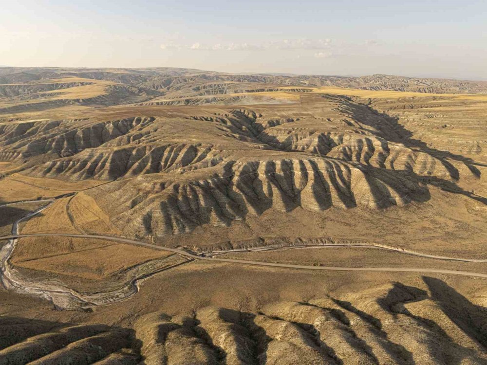 Doğanın Renkli Tuvali Havadan Görüntülendi