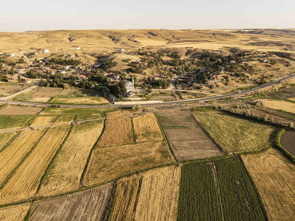 Doğanın Renkli Tuvali Havadan Görüntülendi