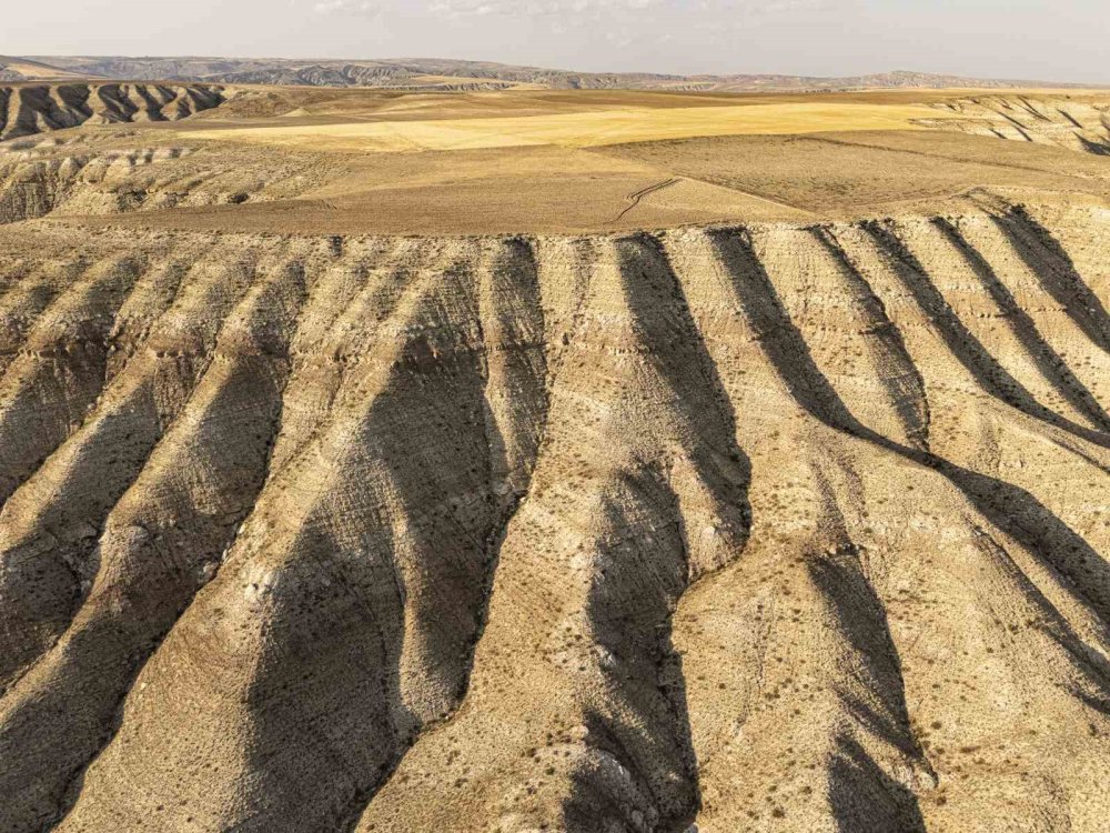 Doğanın Renkli Tuvali Havadan Görüntülendi