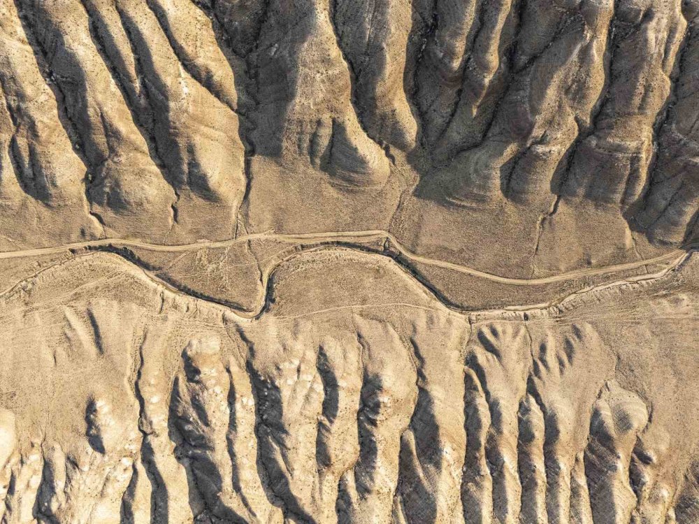 Doğanın Renkli Tuvali Havadan Görüntülendi