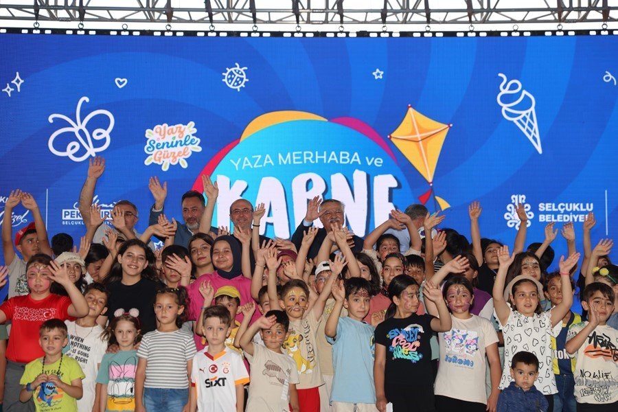 Kelebekler Vadisi’nde renkli karne şenliği