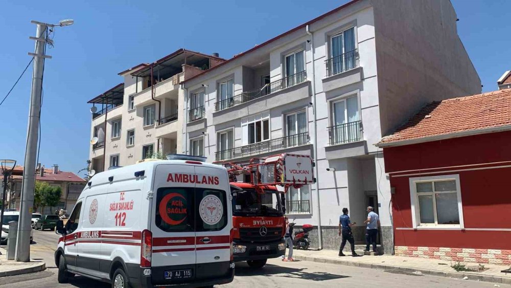 Apartmandaki kötü koku paniğe neden oldu