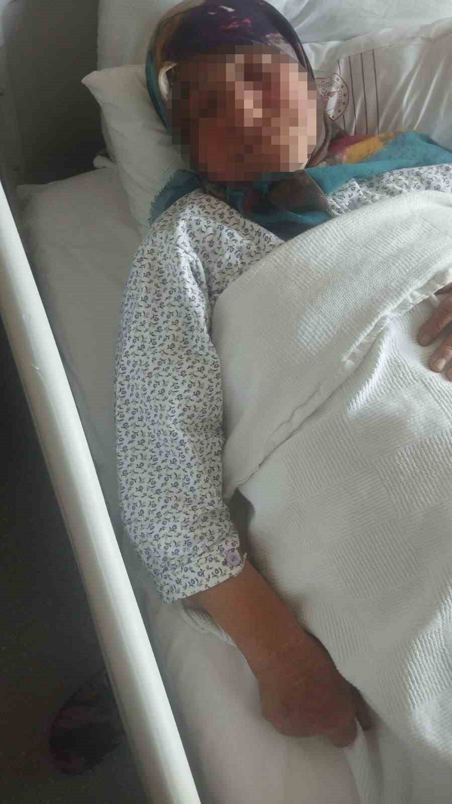 Tarlada Çalışırken Sırtına Yorgun Mermi İsabet Etti