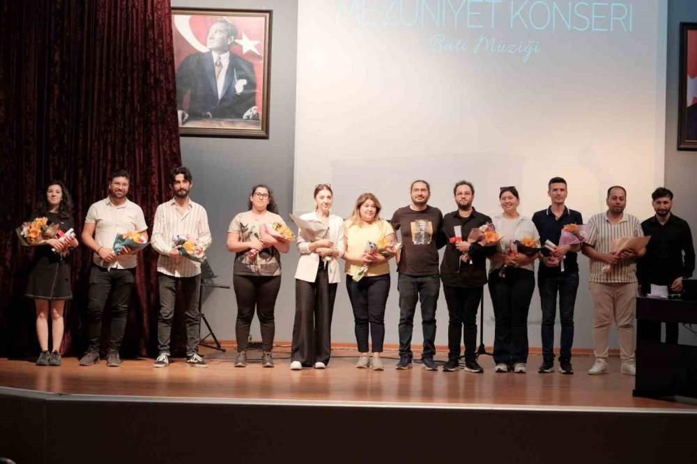 Bu konserle mezun oldular