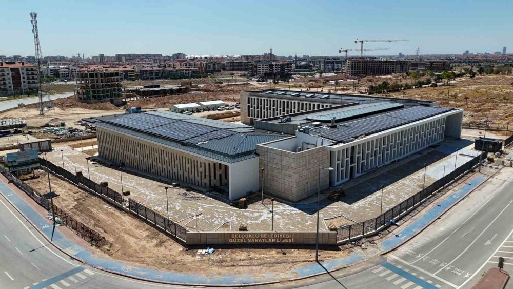 Selçuklu Belediyesi’nden Konya’ya Türkiye’nin En Modern Güzel Sanatlar Lisesi