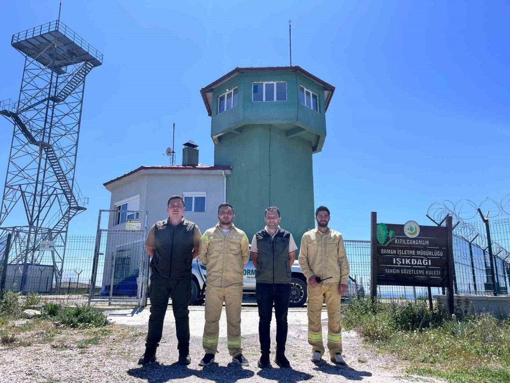 Yeşil Vatan Nöbeti: Işık Dağı’ndaki Gözetleme Kulesinde 7/24 Orman Mesaisi