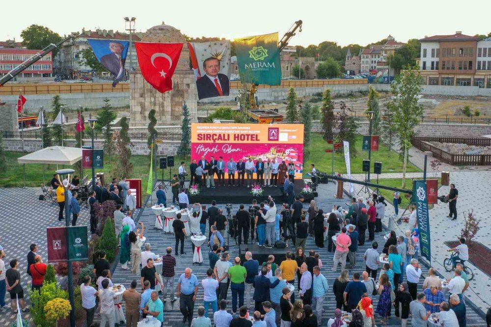 Konya’da Tarihi Dönüşüm: Sırçalı Hotel Görkemli Törenle Açıldı