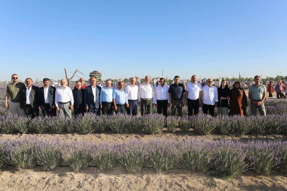 Lavanta Bahçesi festival alanına dönüştü