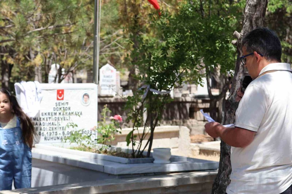 Şehit Dr. Ekrem Karakaya'ya Konya'daki arkadaşlarından mektup