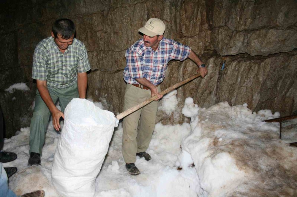 Toros Dağlarının doğal buzdolabı