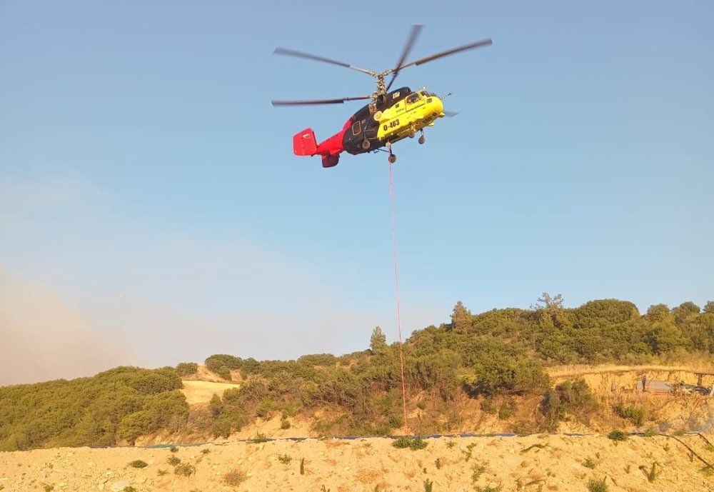 Yangın için su anonsu: Havuzu doldurun