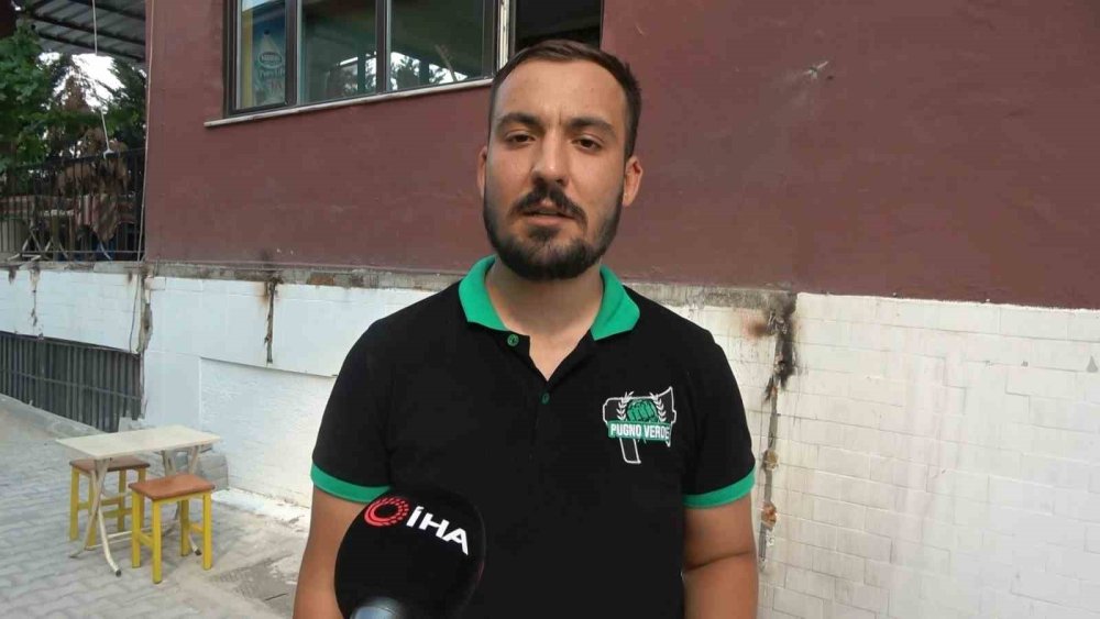 Sıfır aldığı motosikletini yanmış halde buldu