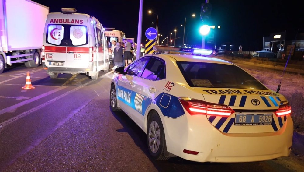 Aksaray’da tır dehşeti: 1 yaralı