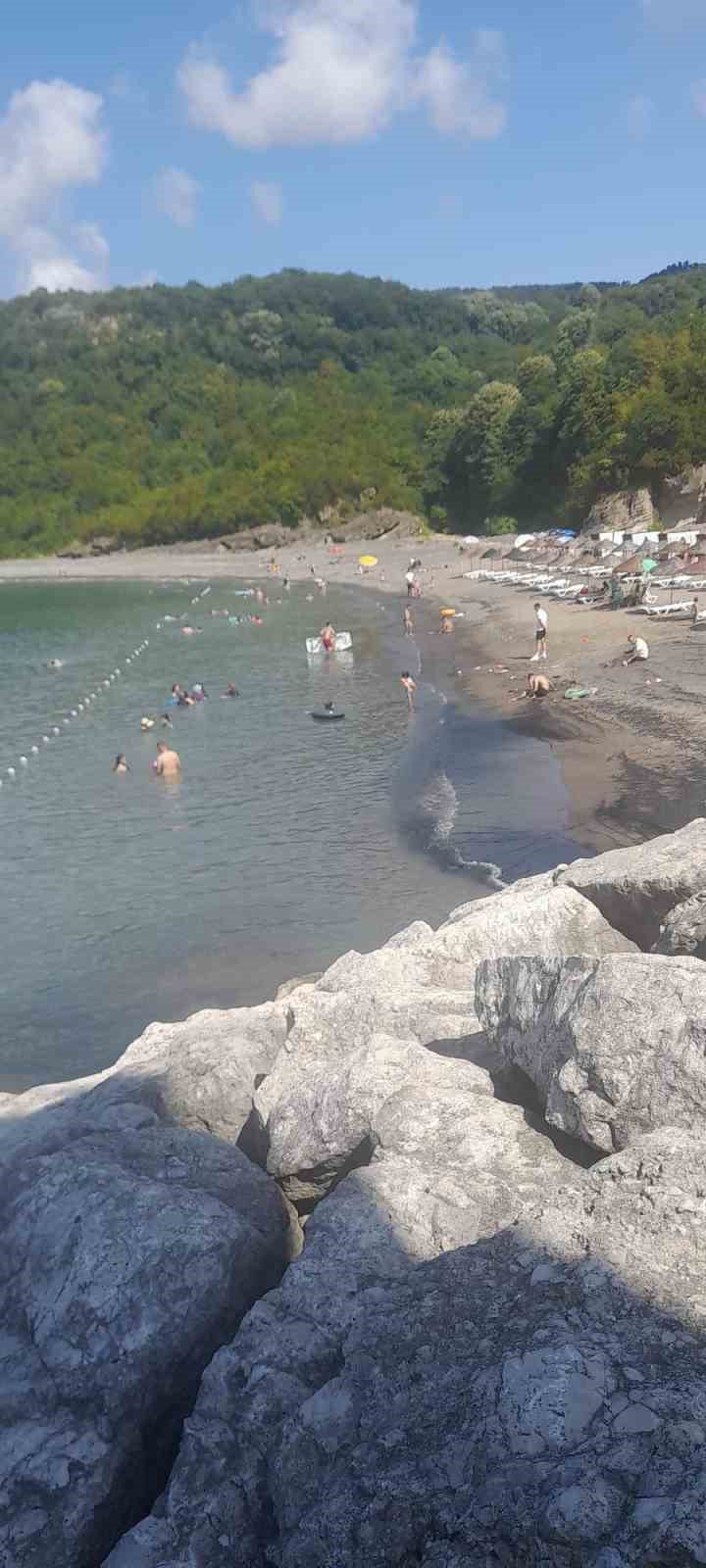 Bartın'ın kömür renkli sahili