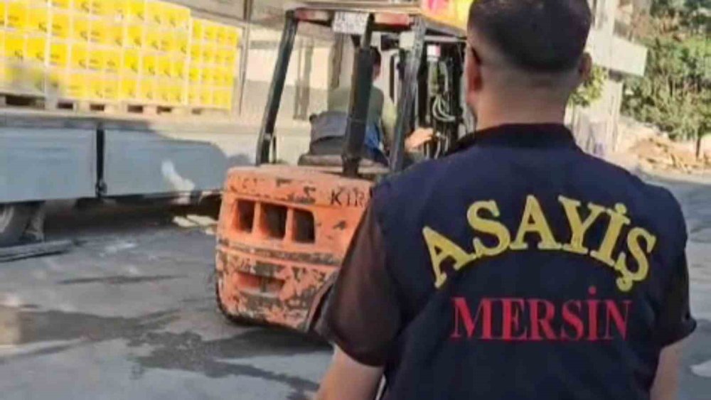 Mersin'den Konya'ya Gönderilecekti Polis Takozu Koydu