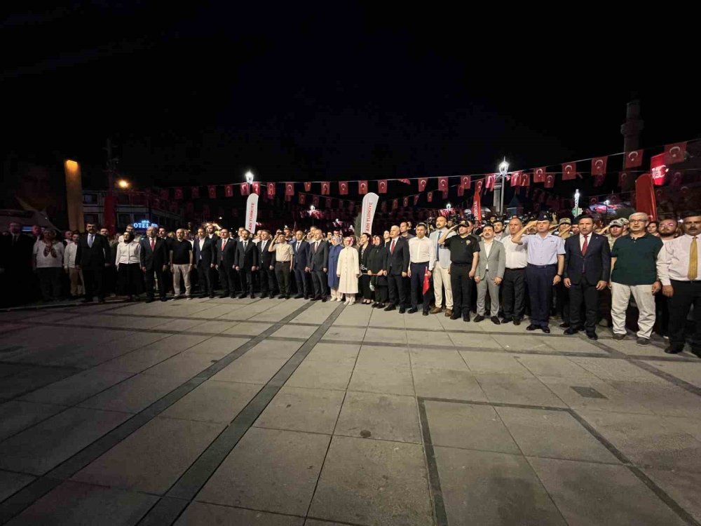 15 Temmuz Ruhu Mevlana Meydanı’nda Yaşatıldı