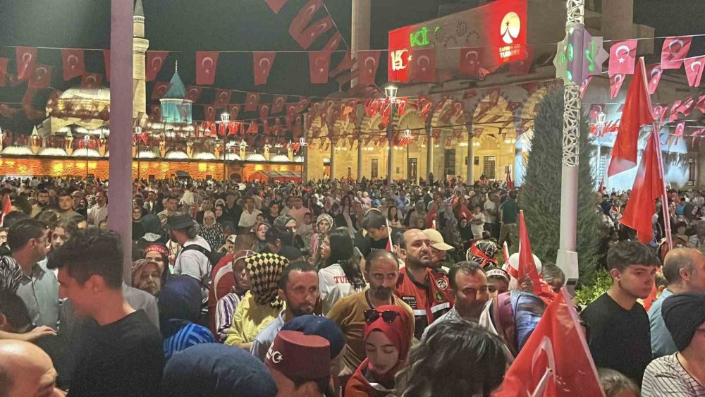 15 Temmuz Ruhu Mevlana Meydanı’nda Yaşatıldı