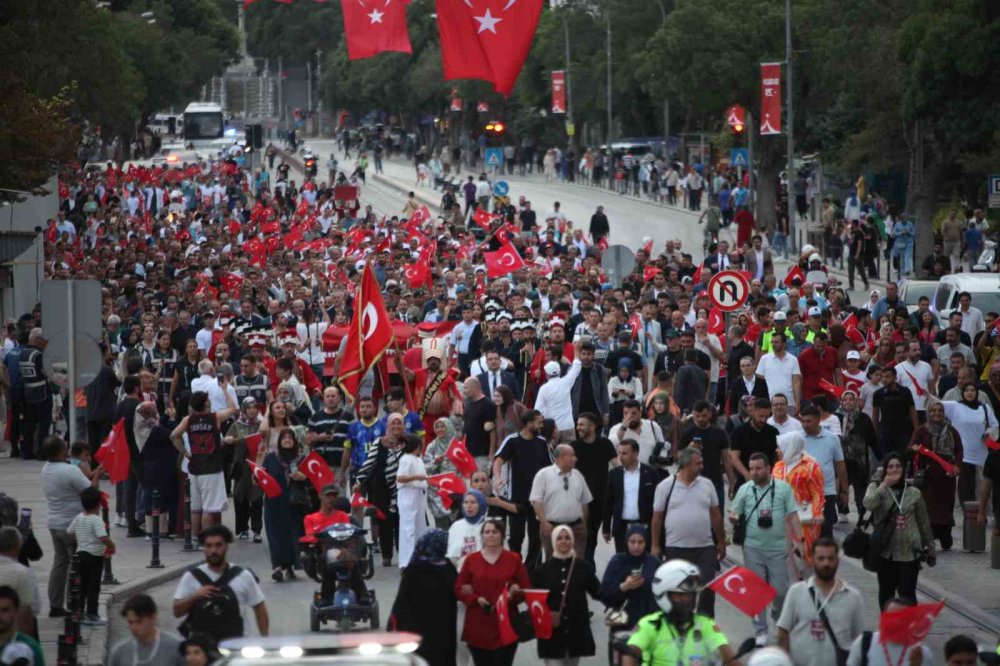 15 Temmuz Ruhu Mevlana Meydanı’nda Yaşatıldı