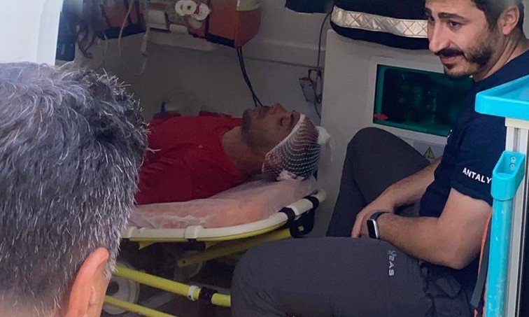 Falezlerdeki manzara keyfi hastanede son buldu