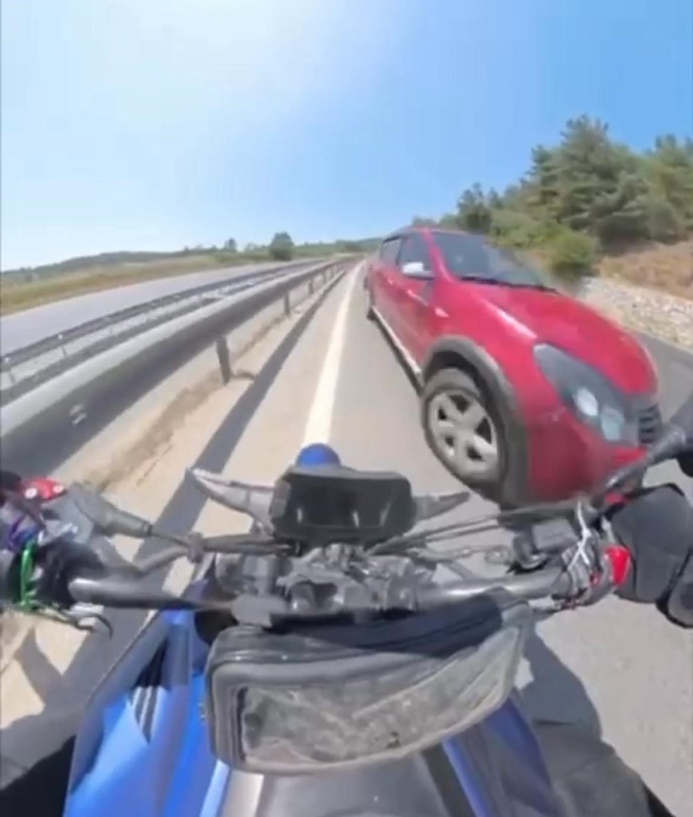 Ölümle burun buruna geldi, son anda kurtuldu