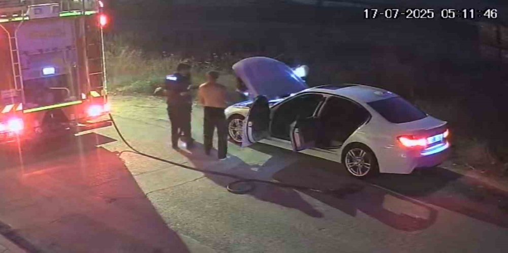 Azeri asıllı iş adamının lüks otomobiline saldırı