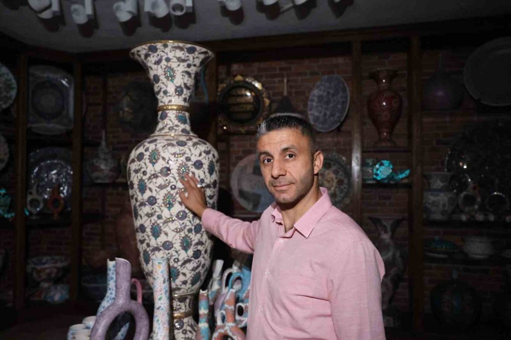 Altınla işlendi, her 1 santimi 20 bin lira