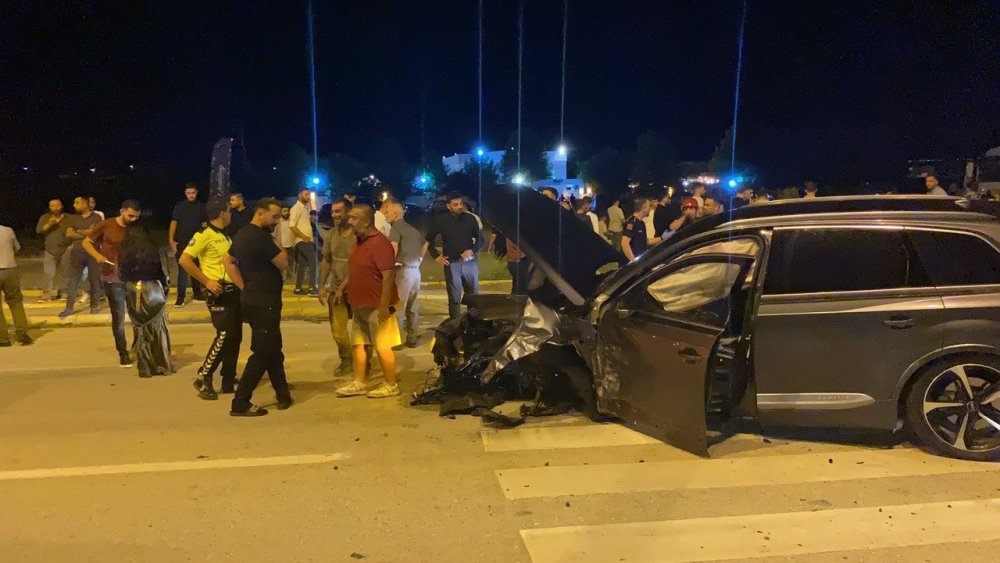 Konya'da Euro NCAP Testi Gibi Kaza