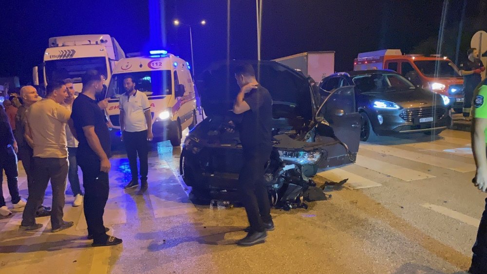 Konya'da Euro NCAP Testi Gibi Kaza