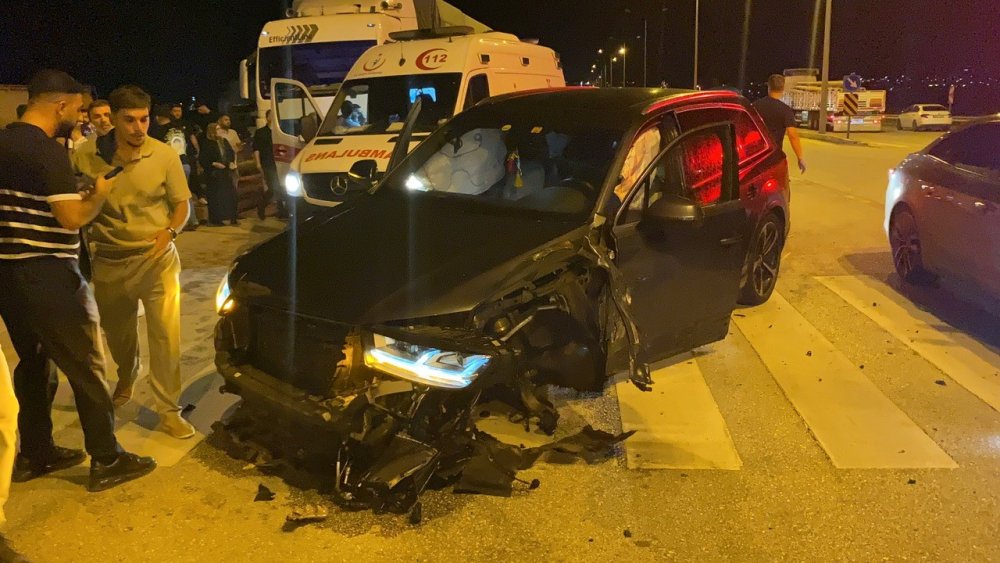 Konya'da Euro NCAP Testi Gibi Kaza