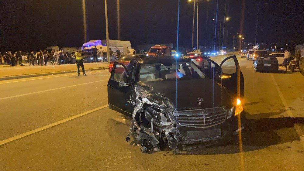 Konya'da Euro NCAP Testi Gibi Kaza